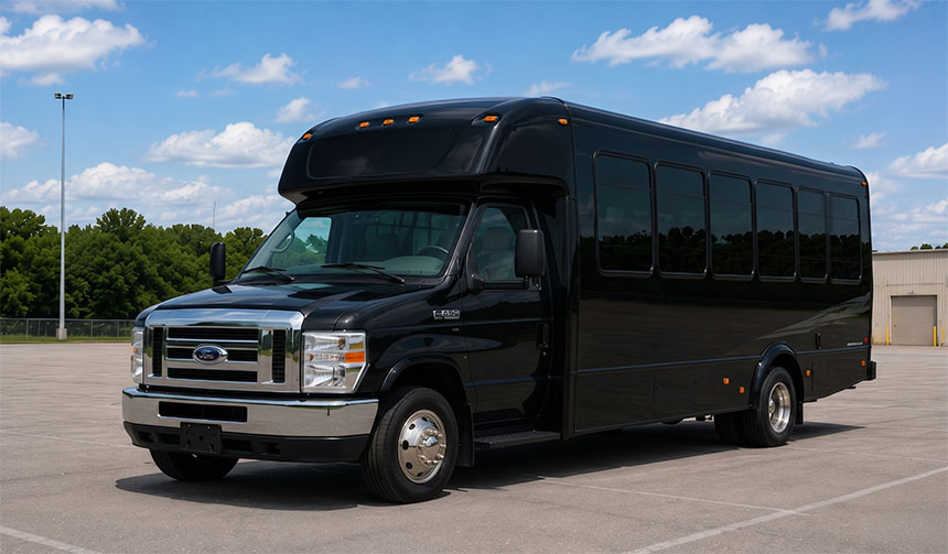 20-passenger minibus for charter in Philadelphia, PA