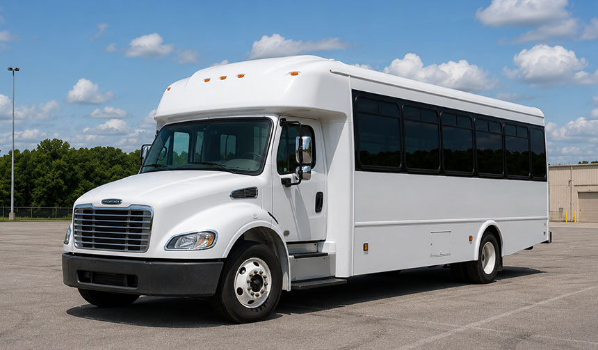 25-passenger minibus for charter in Philadelphia, PA
