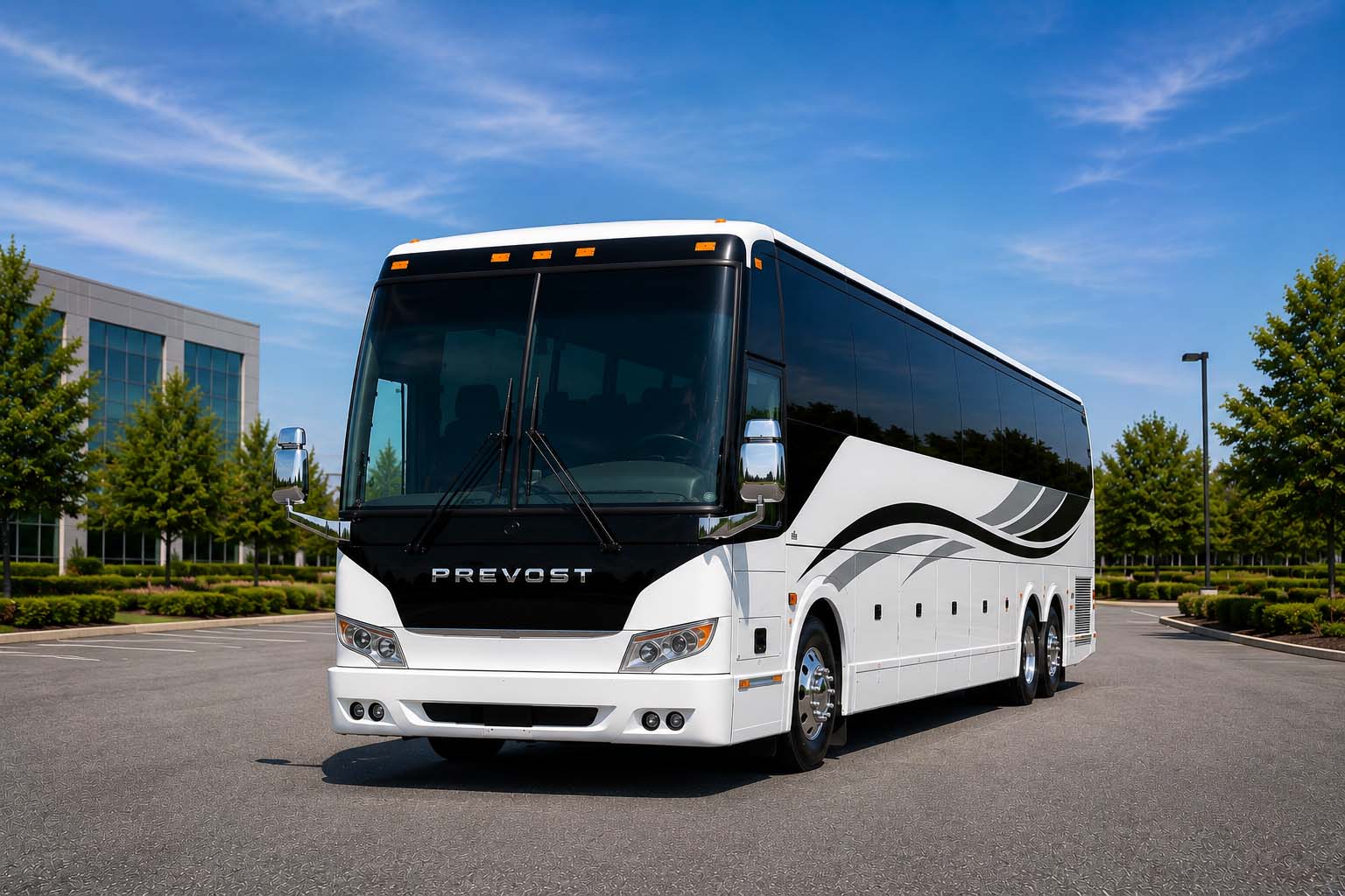 Charter bus rental in Philadelphia, PA